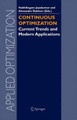 Continuous Optimization: Current Trends and Modern Applications by Vaithilingam Jeyakumar 9781441938947