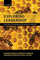 Exploring Leadership: Individual, Organizational, and Societal Perspectives by Richard Bolden 9780199547661