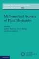Mathematical Aspects of Fluid Mechanics by James C. Robinson