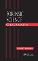 Forensic Science Glossary by John C. Brenner 9780849311963