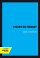 Cocopa Dictionary by James Crawford 9780520398924