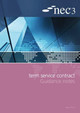 NEC3 Term Service Contract Guidance Notes by NEC 9780727759214