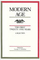 Modern Age: The First Twenty-five Years - A Selection by George A. Panichas 9780865970618