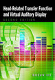 Head-related Transfer Function and Virtual Auditory Display by Bosun Xie 9781604270709
