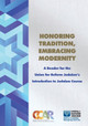 Honoring Tradition, Embracing Modernity: A Reader for the Union for Reform Judaism's Introduction to Judaism Course by Hara Person 9780881233032