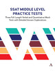 SSAT Middle Level Practice Tests: Three Full-Length Verbal and Quantitative Mock Tests with Detailed Answer Explanations by Anthem Press 9781839990946