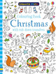 Colouring Book Christmas with Rub-Down Transfers by Sam Smith