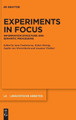 Experiments in Focus: Information Structure and Semantic Processing by Sam Featherston 9783110618402