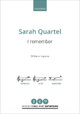 I remember by Sarah Quartel 9780193534810