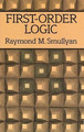 First-order Logic by Raymond M. Smullyan 9780486683706