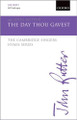 The day thou gavest by John Rutter 9780193416543