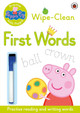 Peppa Pig: Practise with Peppa: Wipe-Clean First Words Peppa Pig 9780723297789