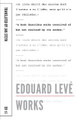 Works by Edouard Leve