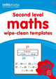 Second Level Wipe-Clean Maths Templates for CfE Primary Maths: Save Time and Money with Primary Maths Templates (Primary Maths for Scotland) by Leckie