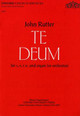 Te Deum: Vocal Score by John Rutter