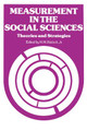 Measurement in the Social Sciences by Hubert M. Blalock