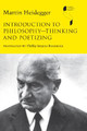 Introduction to Philosophy-Thinking and Poetizing by Martin Heidegger
