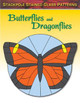 Stained Glass Patterns: Butterflies and Dragonflies by Sandy Allison