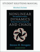 Student Solutions Manual for Nonlinear Dynamics and Chaos, 2nd edition by Mitchal Dichter