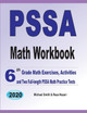 PSSA Math Workbook: 6th Grade Math Exercises, Activities, and Two Full-Length PSSA Math Practice Tests by Michael Smith 9781646126453