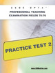 Ceoe Opte Oklahoma Professional Teaching Examination Fields 75-76 Practice Test 2 by Sharon A Wynne 9781607872566