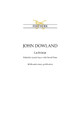 John Dowland: Lachrimae by John Dowland 9781898131601