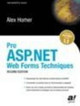 Pro ASP.NET Web Forms Techniques by Alex Homer 9781590593172