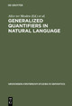 Generalized Quantifiers in Natural Language by Johan van Benthem 9783110130614