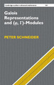 Galois Representations and (Phi, Gamma)-Modules Peter Schneider (Westfalische Wilhelms-Universitat Munster, Germany) 9781107188587