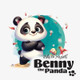 Benny the Panda: Path to Myself by Typeo Foundry 9788397063846