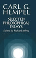 Selected Philosophical Essays Carl G. Hempel 9780521624480