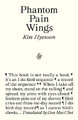 Phantom Pain Wings Kim Hyesoon 9781916751200