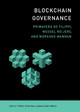 Blockchain Governance Primavera De Filippi 9780262549059