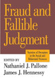 Fraud and Fallible Judgement: Deception in the Social and Behavioural Sciences by David Marsland