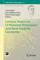 Lecture Notes on O-Minimal Structures and Real Analytic Geometry by Chris Miller 9781493901029