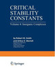 Critical Stability Constants: Inorganic Complexes by Arthur E. Martell 9781475755084