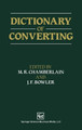 Dictionary of Converting by Michael R. Chamberlain 9780216932425