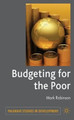Budgeting for the Poor by Mark Robinson 9780230224780