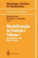 Breakthroughs in Statistics: Foundations and Basic Theory by Samuel Kotz 9780387940373