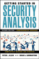 Getting Started in Security Analysis Peter J. Klein 9780470463390