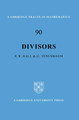 Divisors by Richard R. Hall 9780521091671