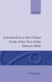 Introduction to the Critical Study of the Hebrew Bible by J. Weingreen 9780198154532