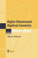 Higher-Dimensional Algebraic Geometry by Olivier Debarre 9780387952277