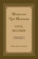 Hopkinton, New Hampshire, Vital Records, Volume 2 by Pauline Johnson Oesterlin 9780788454349