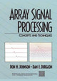 Array Signal Processing: Concepts and Techniques by Don H. Johnson 9780130485137