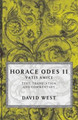 Horace: Odes II: Vatis Amici by Horace 9780198721635