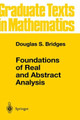 Foundations of Real and Abstract Analysis by Douglas S. Bridges 9780387982397