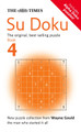 The Times Su Doku Book 4: 100 challenging puzzles from The Times by Wayne Gould 9780007222414