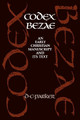 Codex Bezae: An Early Christian Manuscript and its Text by David C. Parker 9780521072366