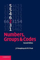Numbers, Groups and Codes by J. F. Humphreys 9780521540506